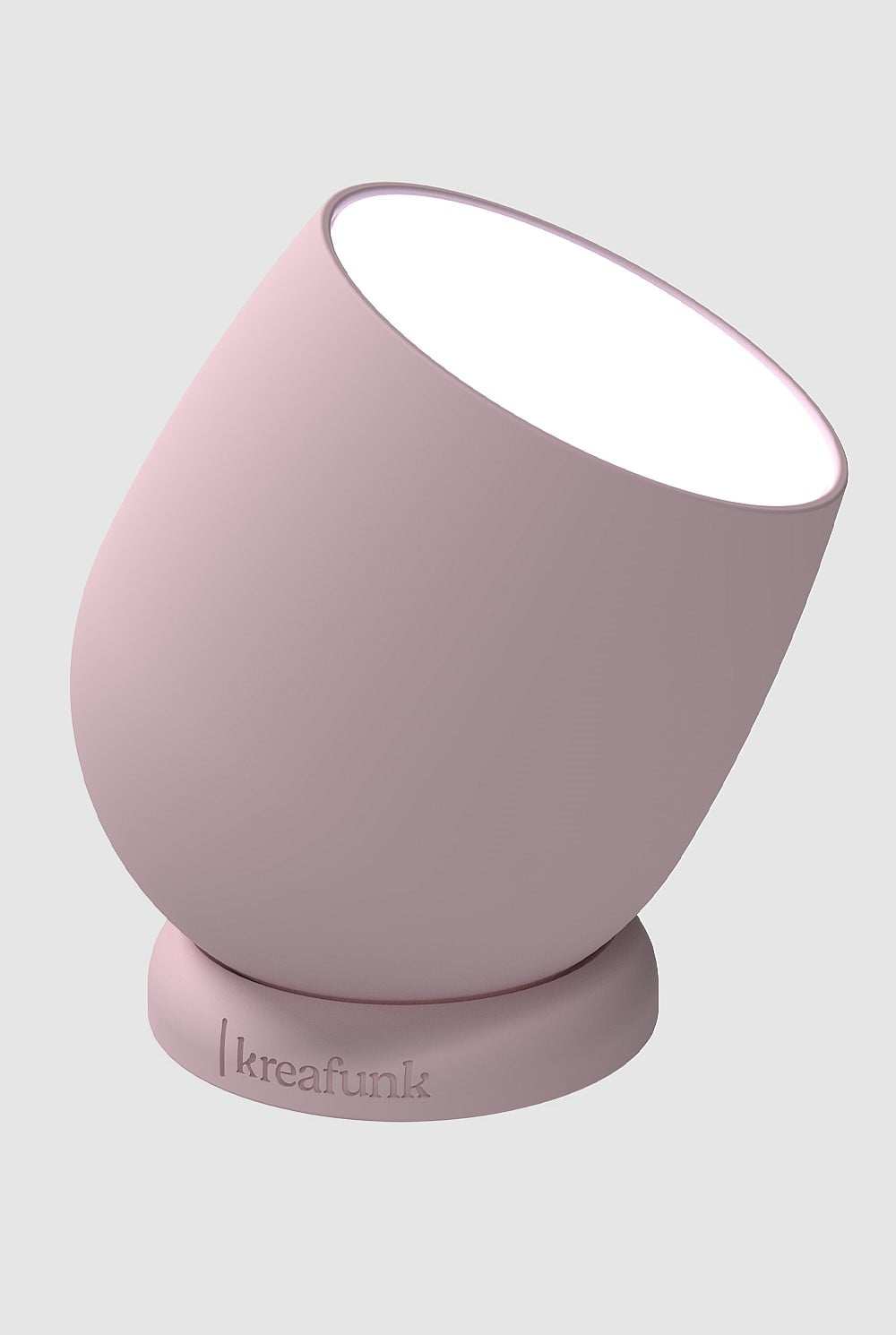 Beam Portable Rechargeable Touch Lamp - Dusty Rose