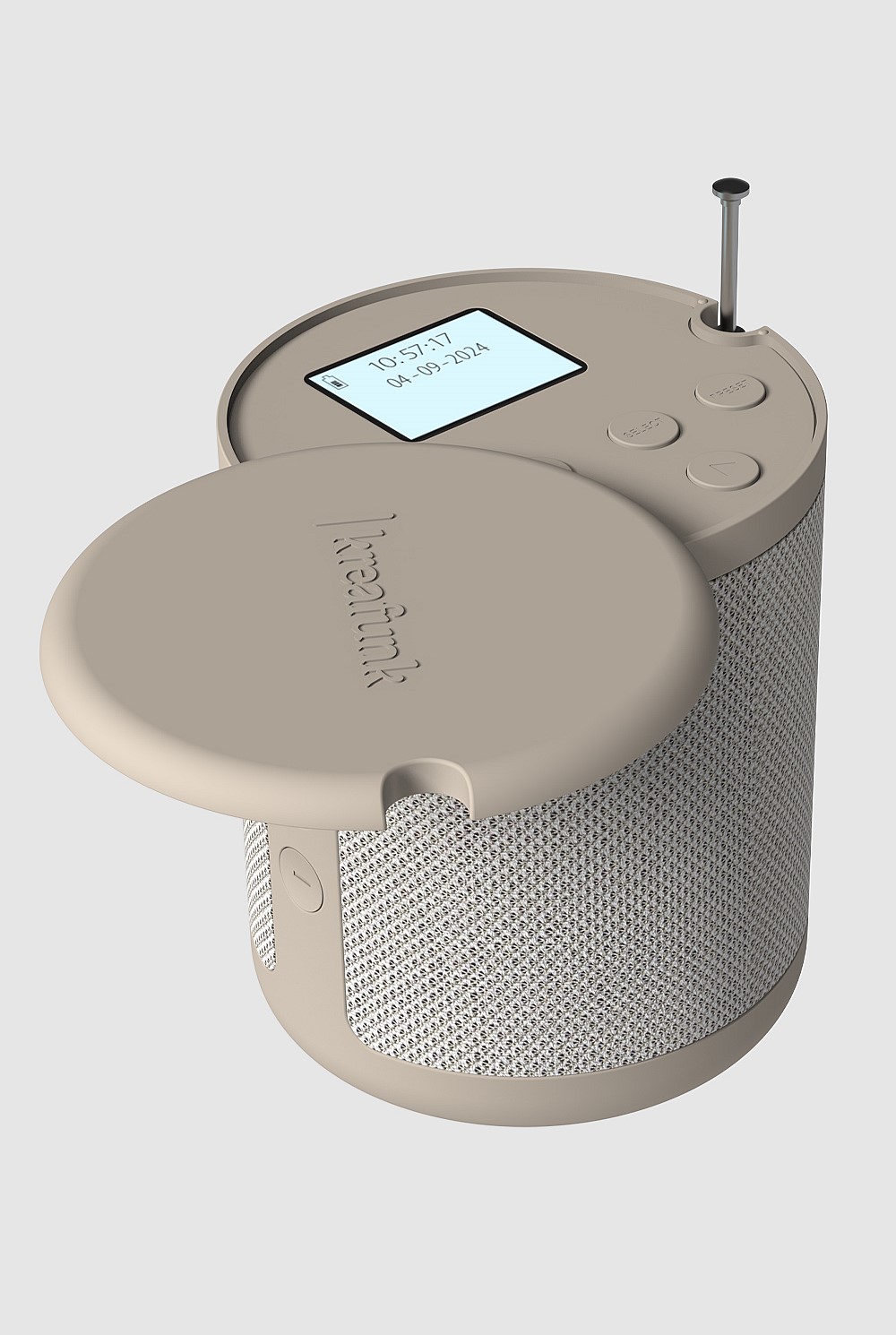 Dabbie Dab+ Fm Radio And Bluetooth Speaker - Ivory Sand