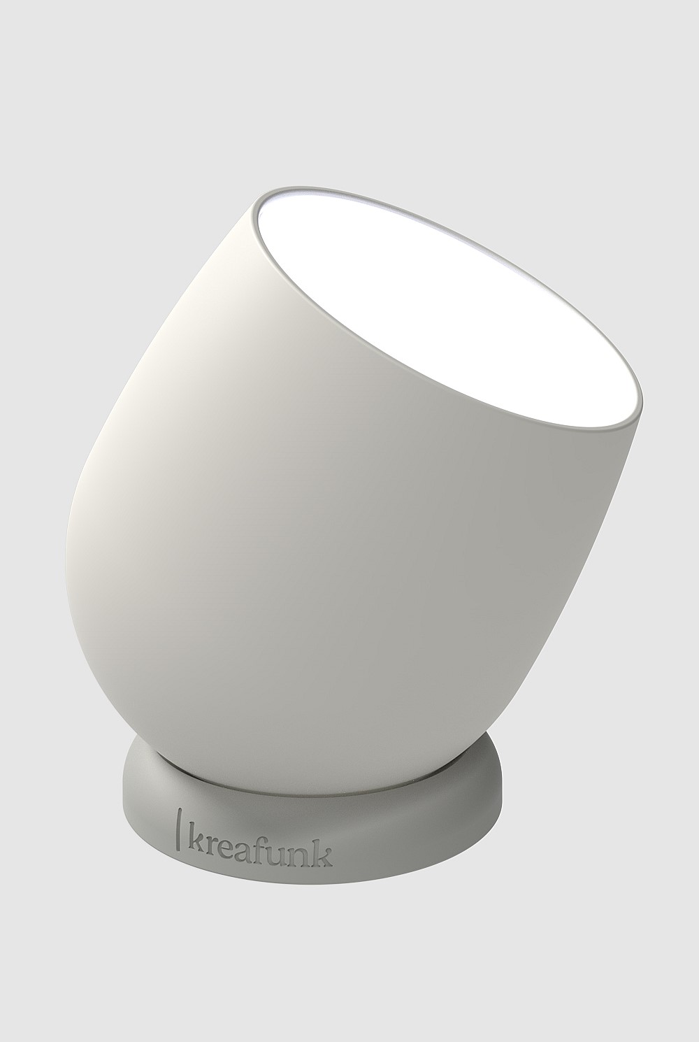 Beam Portable Rechargeable Touch Lamp - White