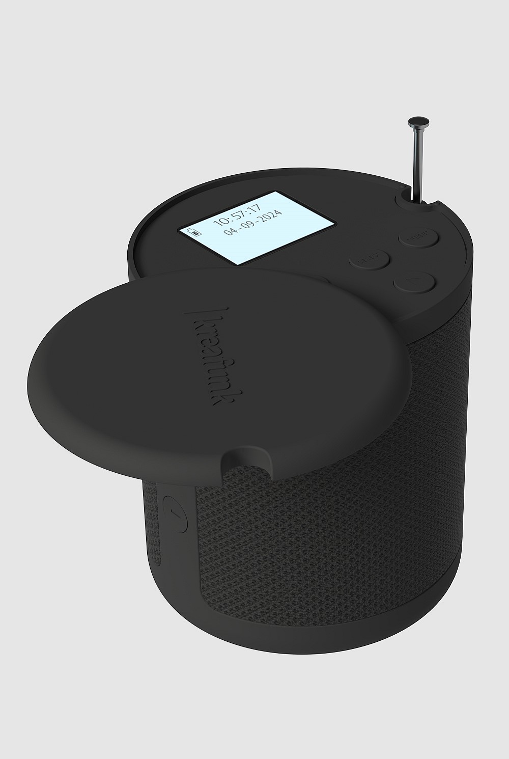 Dabbie Dab+ Fm Radio And Bluetooth Speaker - Black