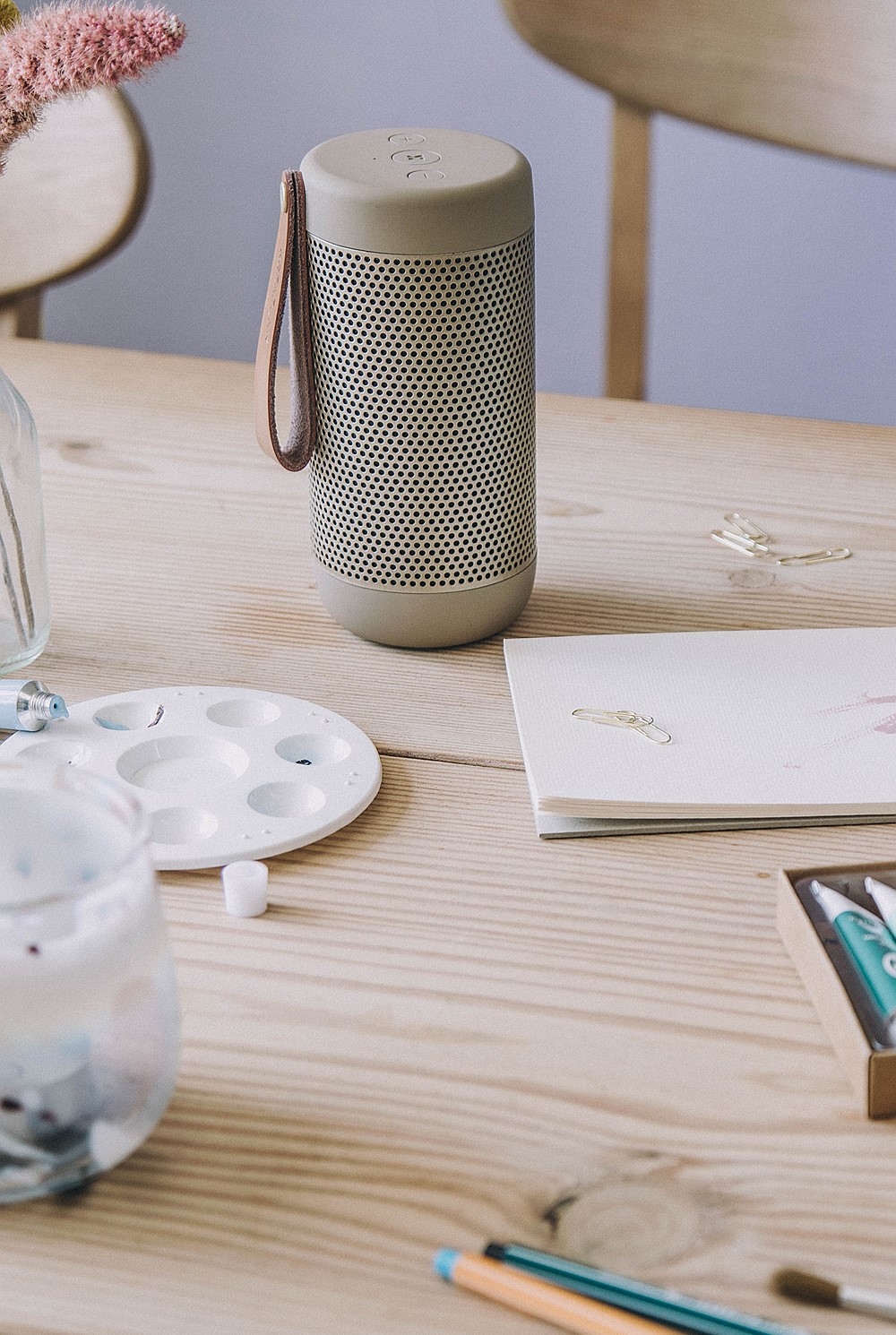 Acoustic Bluetooth Speaker - Ivory Sand