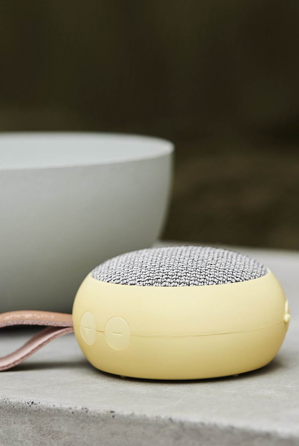 Ago 2 Fabric Bluetooth Speaker - Soft Yellow