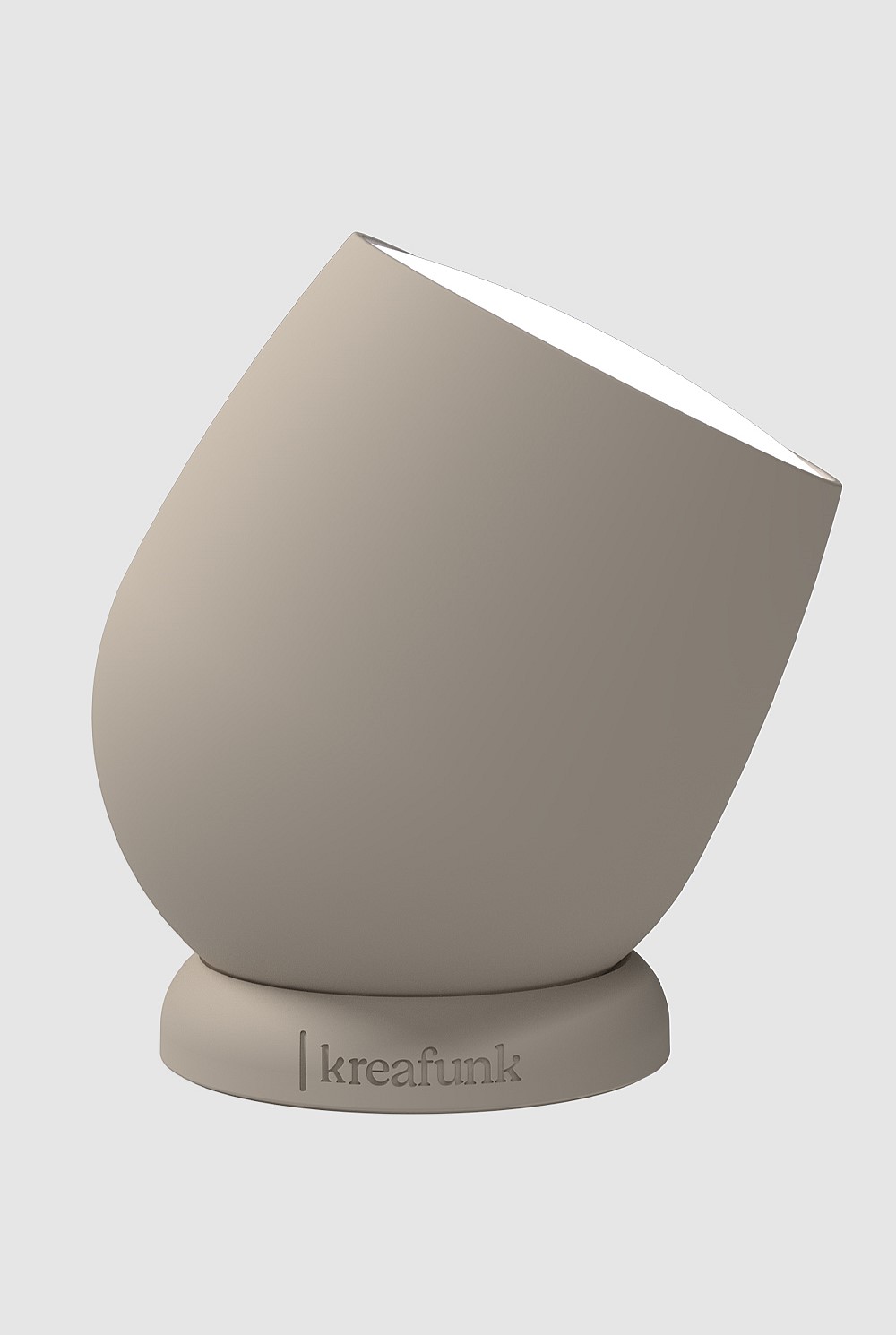 Beam Portable Rechargeable Touch Lamp - Ivory Sand