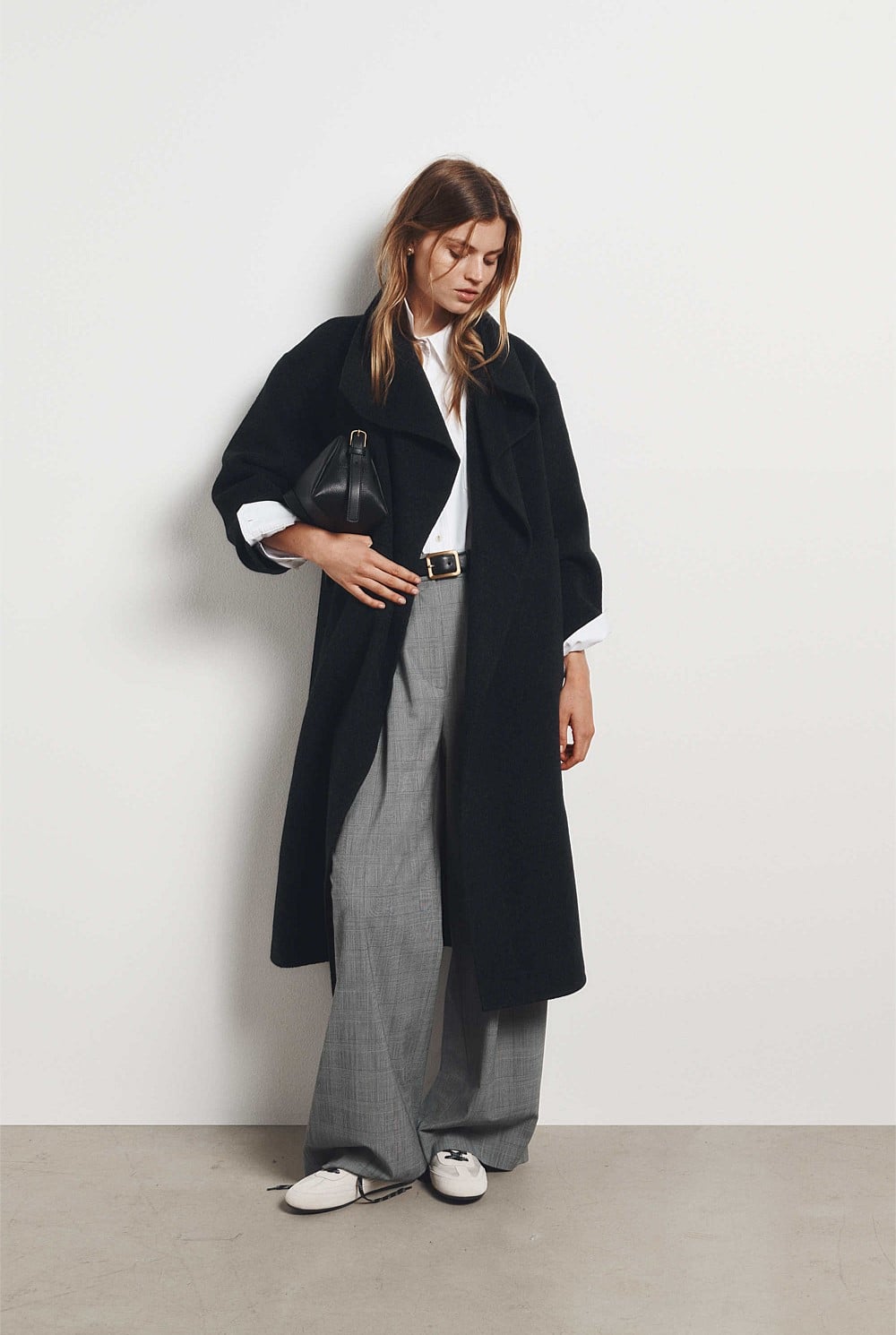 Oversized Wrap Coat