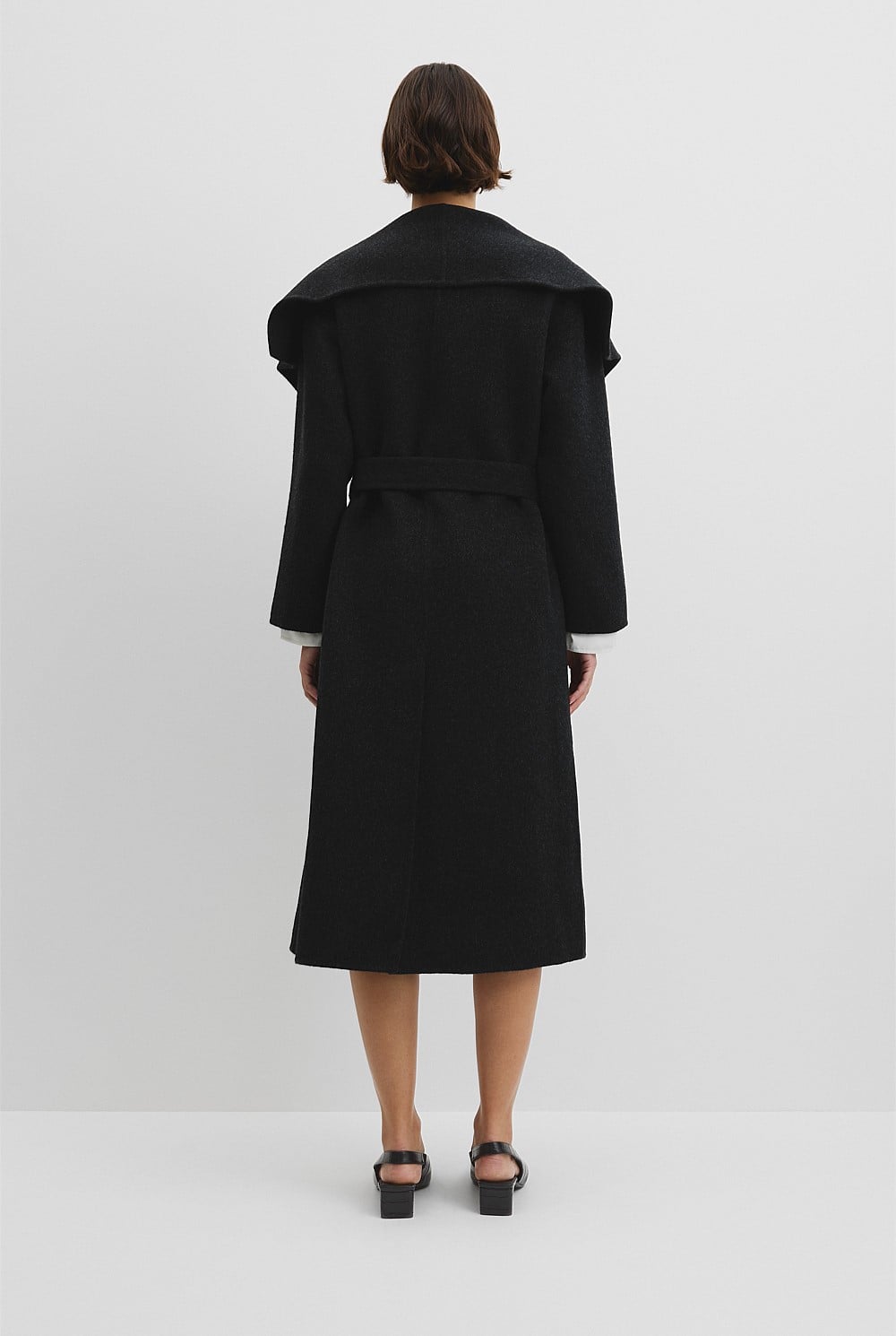 Oversized Wrap Coat