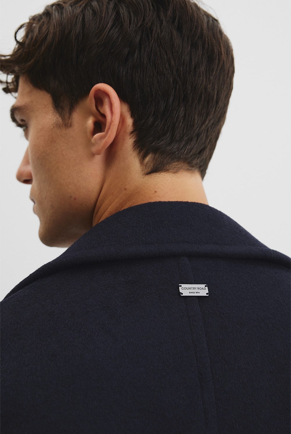Wool Blend Pea Coat