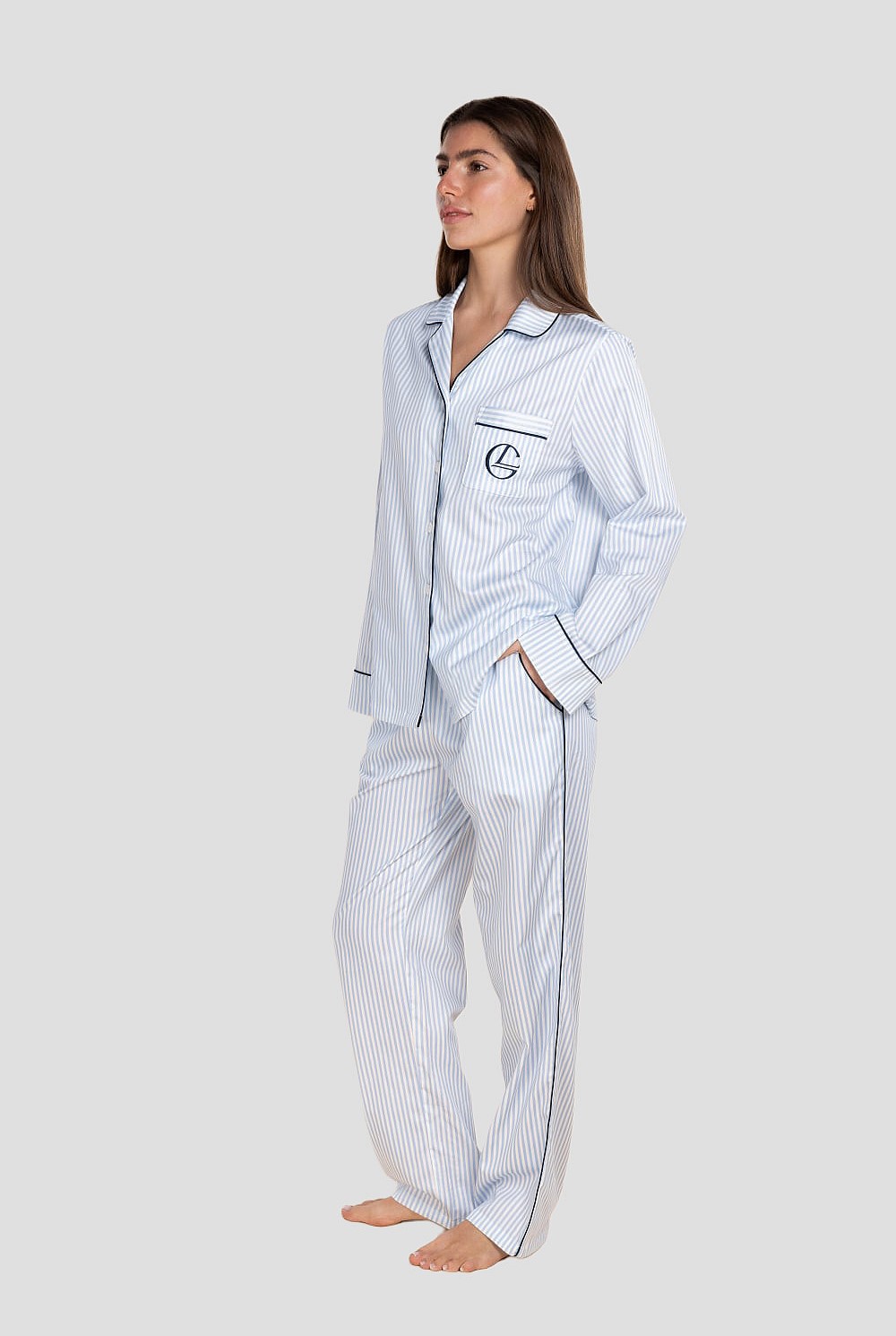 Susanna Cotton Long Pj Set