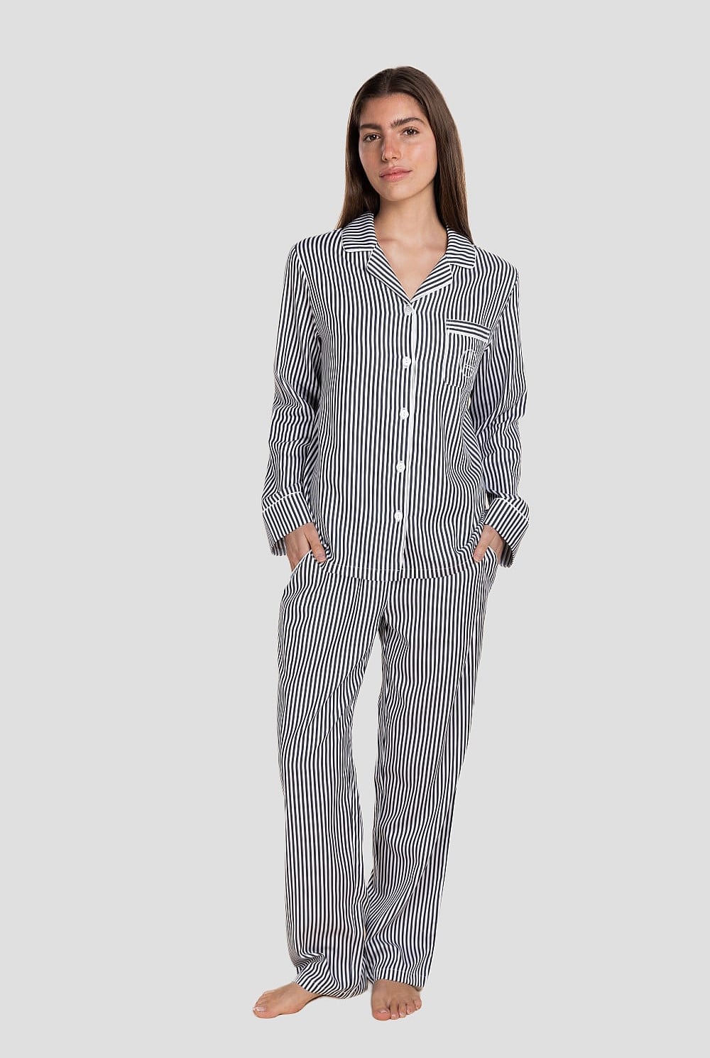 Susanna Cotton Long Pj Set