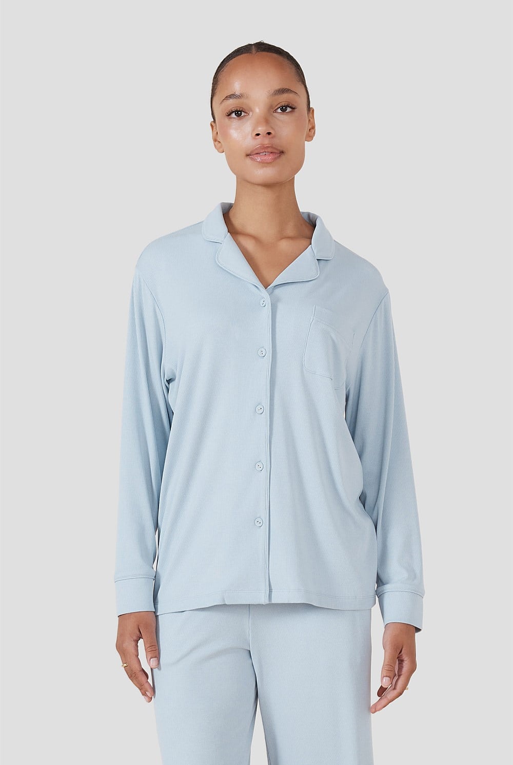Emilia Ribbed Lounge Pj Set