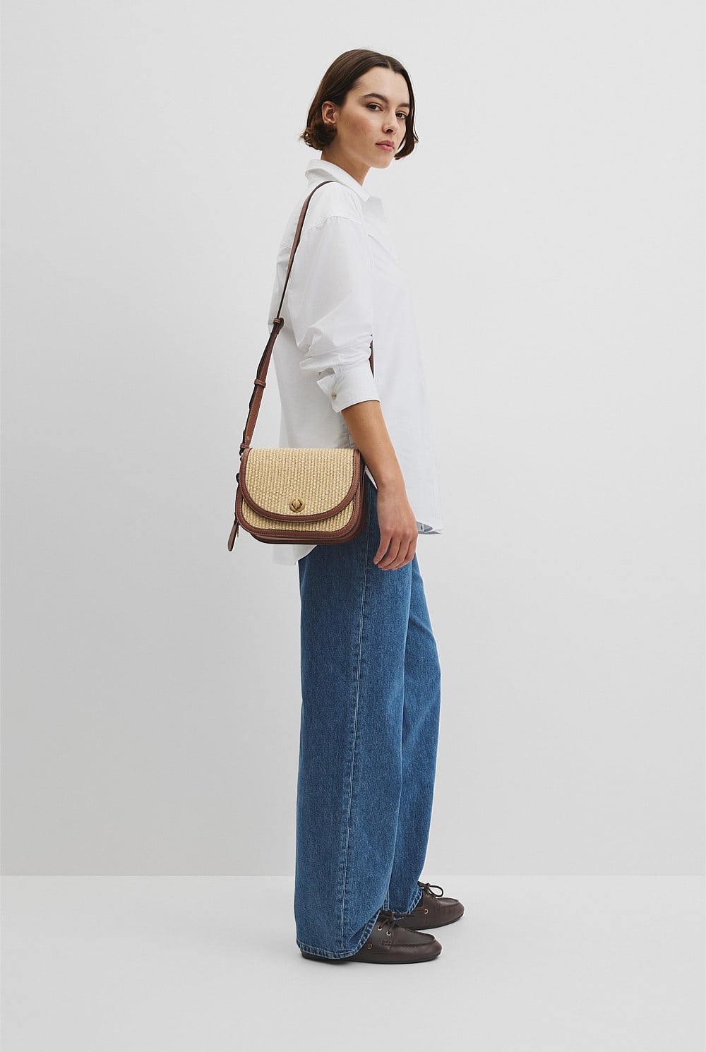 Saddle Crossbody Bag