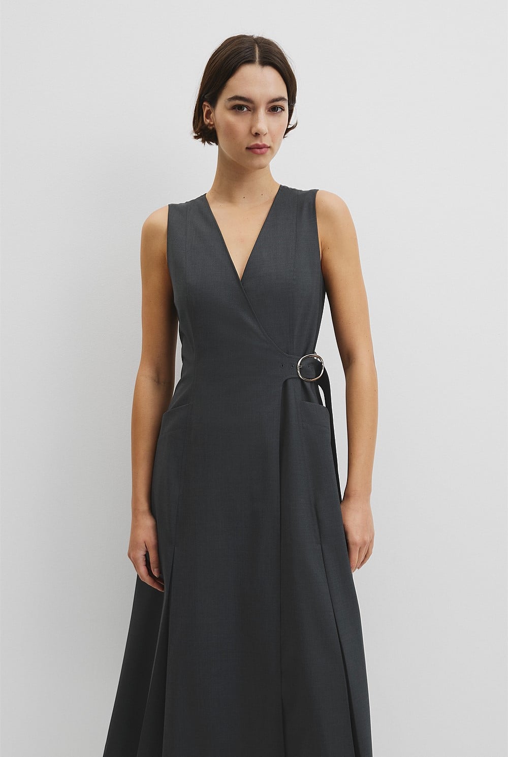 Wool Wrap Dress