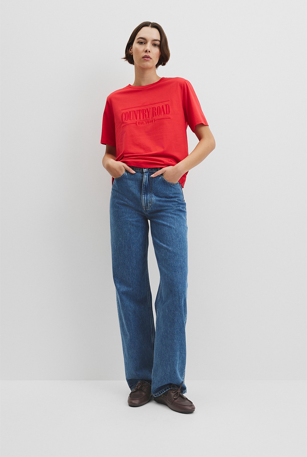 Australian Cotton Heritage Embroidered T-Shirt