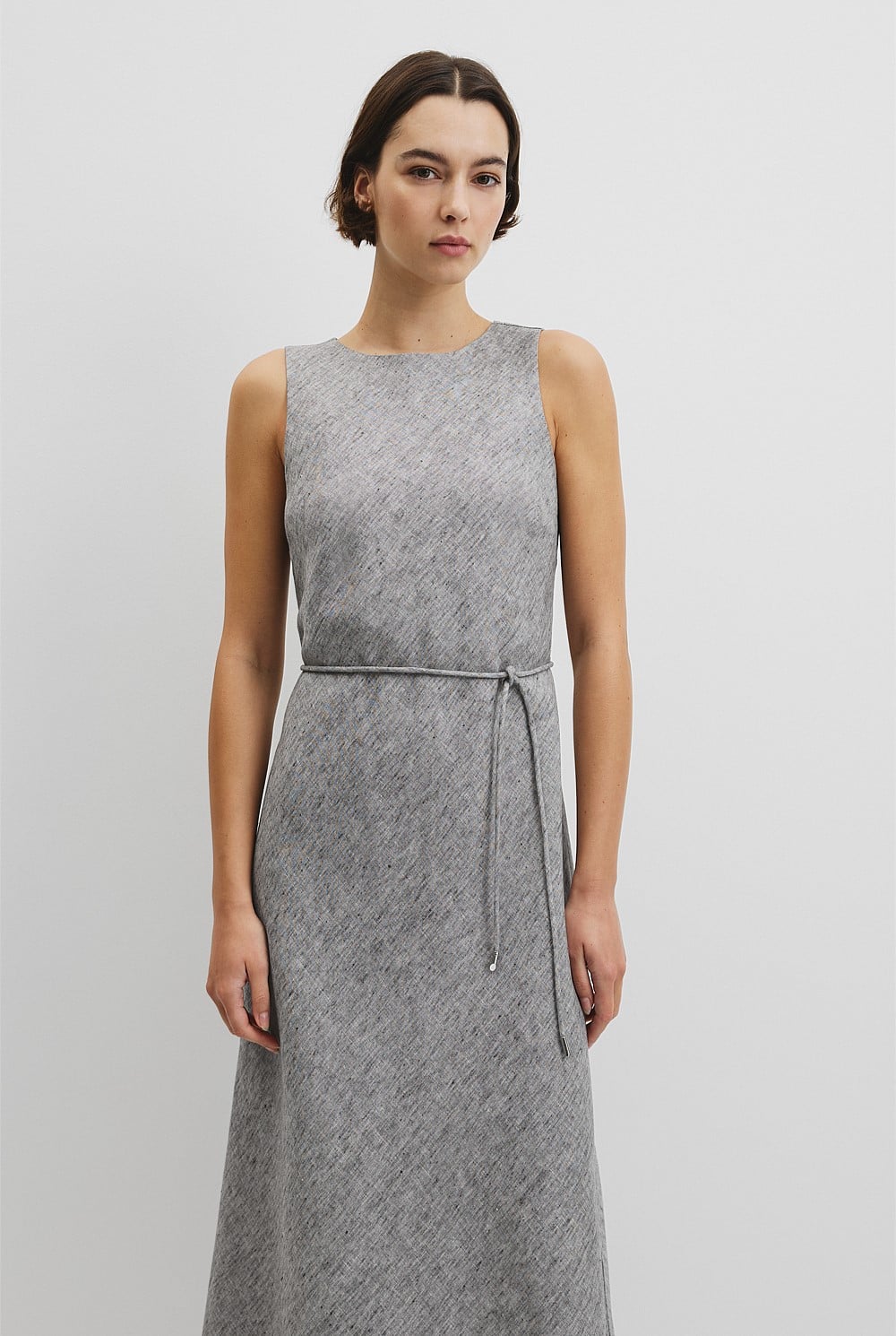 Linen Maxi Dress