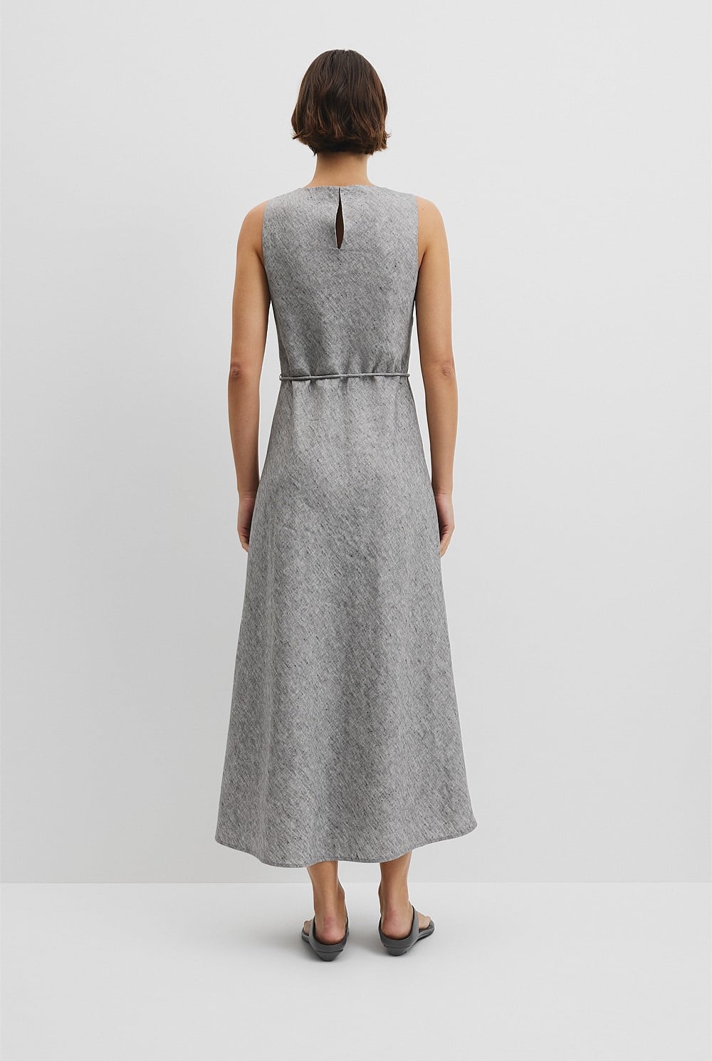 Linen Maxi Dress