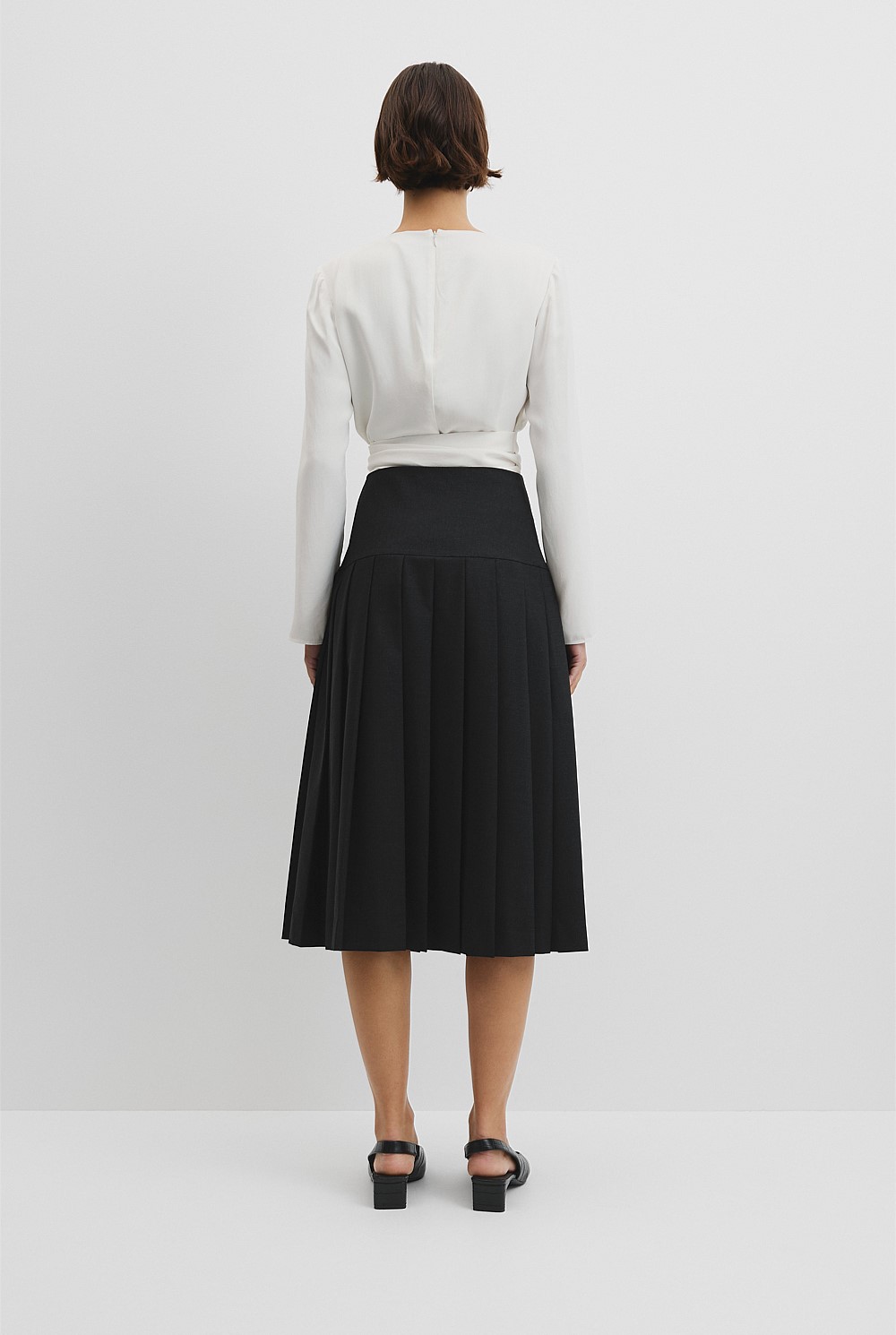 Pleated Skirt