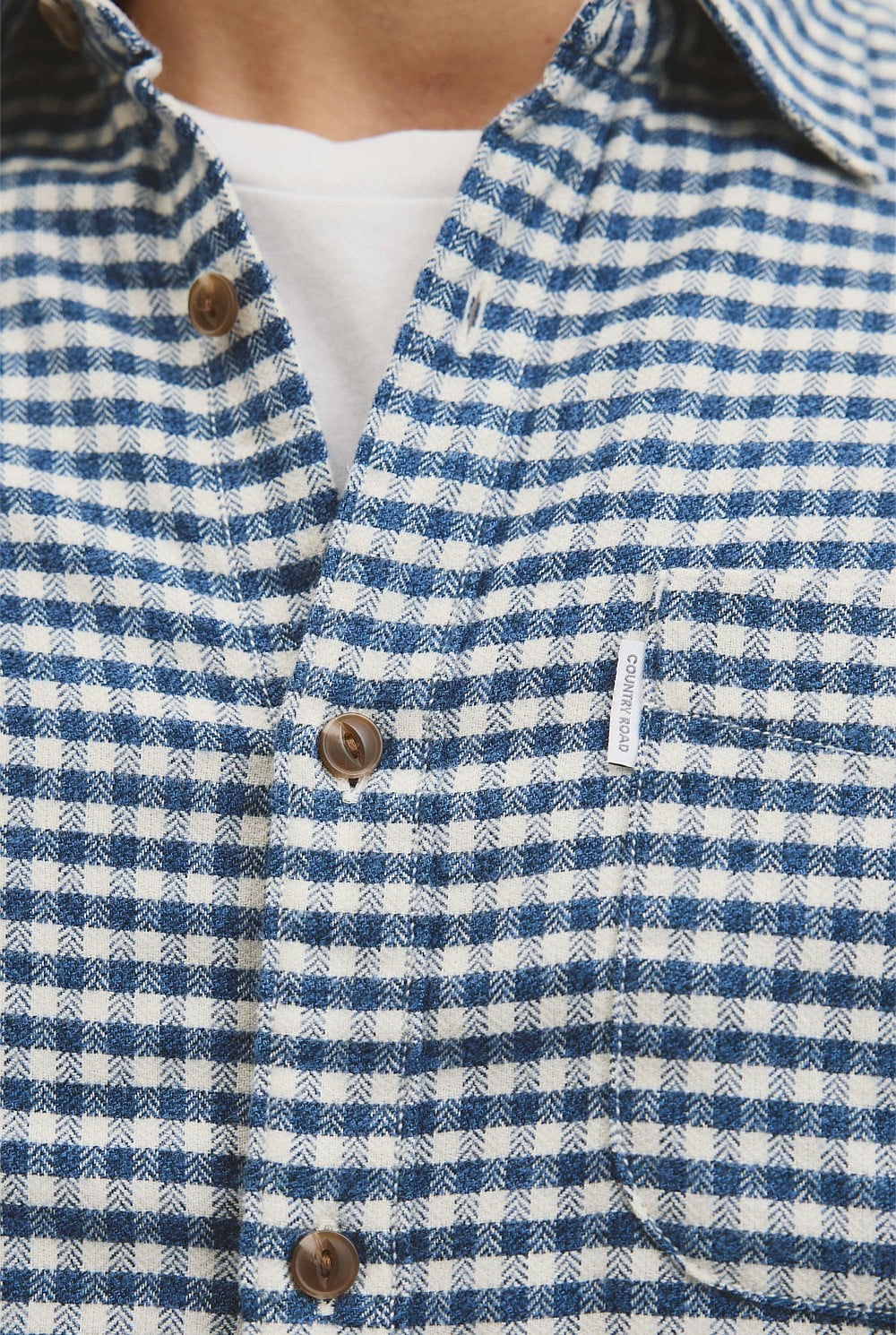 Regular Fit Flannel Gingham Shirt