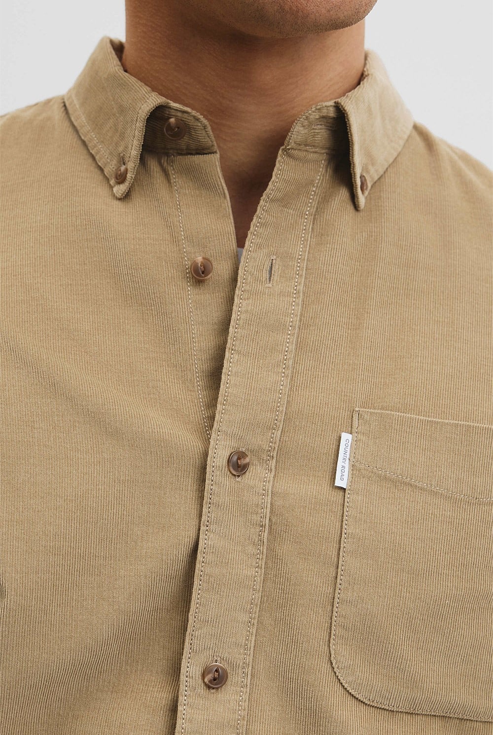 Regular Fit Corduroy Shirt