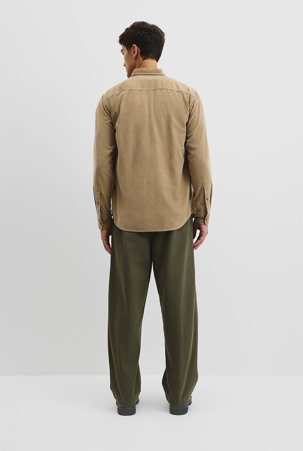Regular Fit Corduroy Shirt