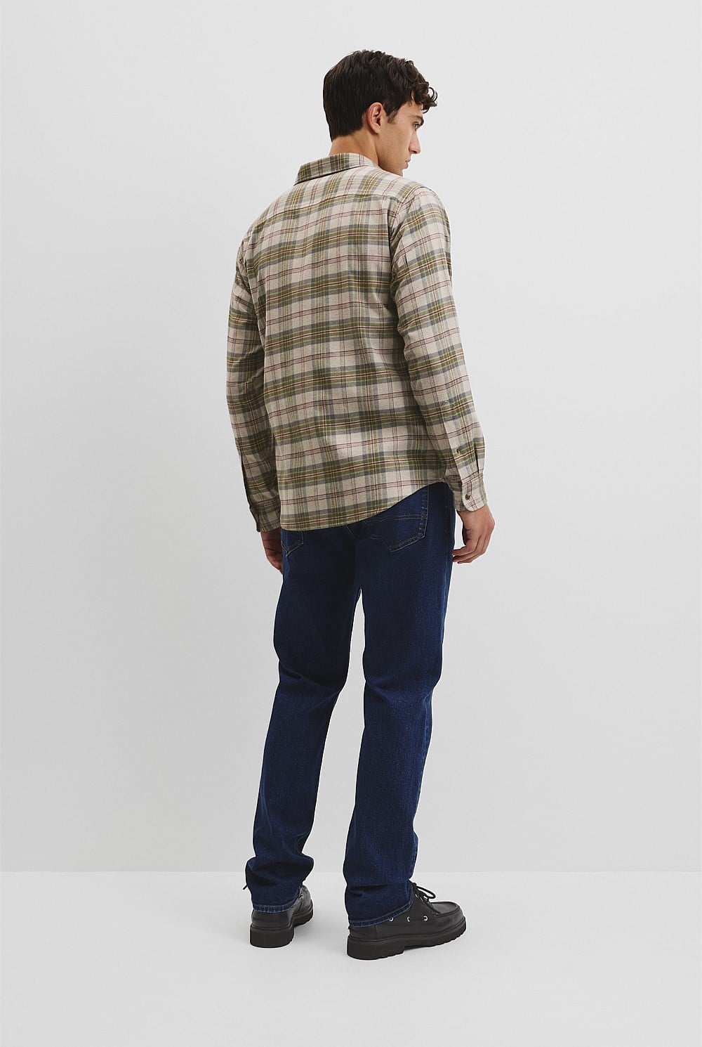 Regular Fit Flannel Check Shirt