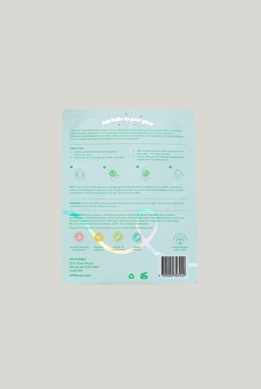 Hydra Hit Hydrating Coconut Mask