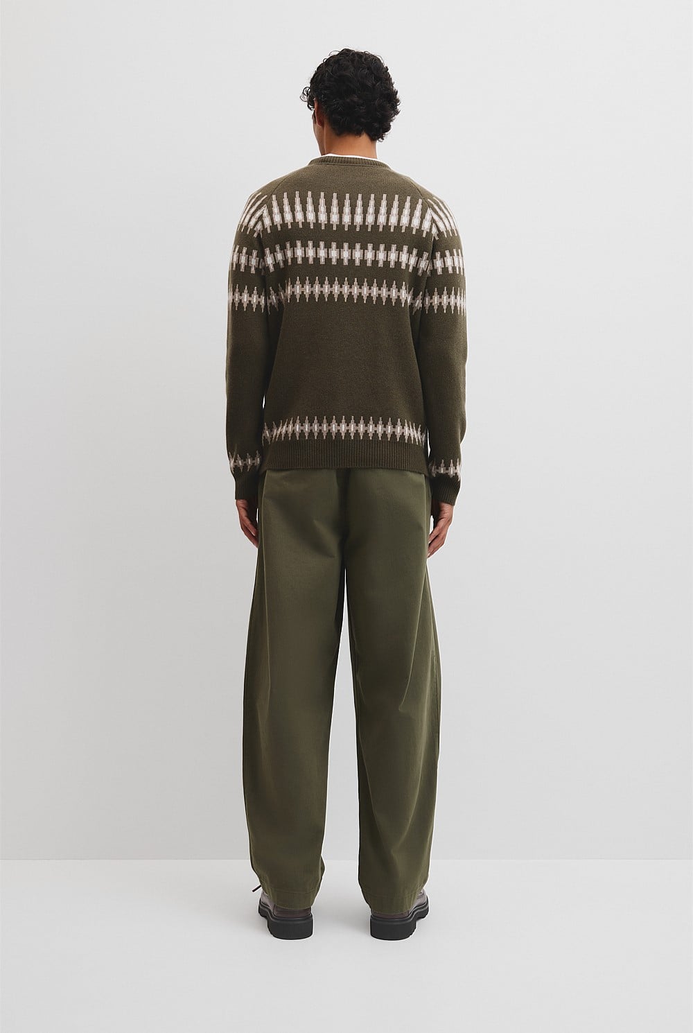 Wool Fair Isle Knit