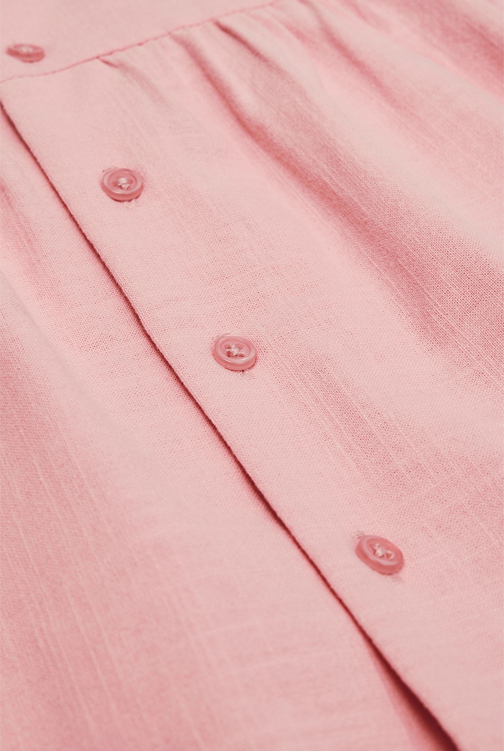 Long Sleeve Shirred Blouse