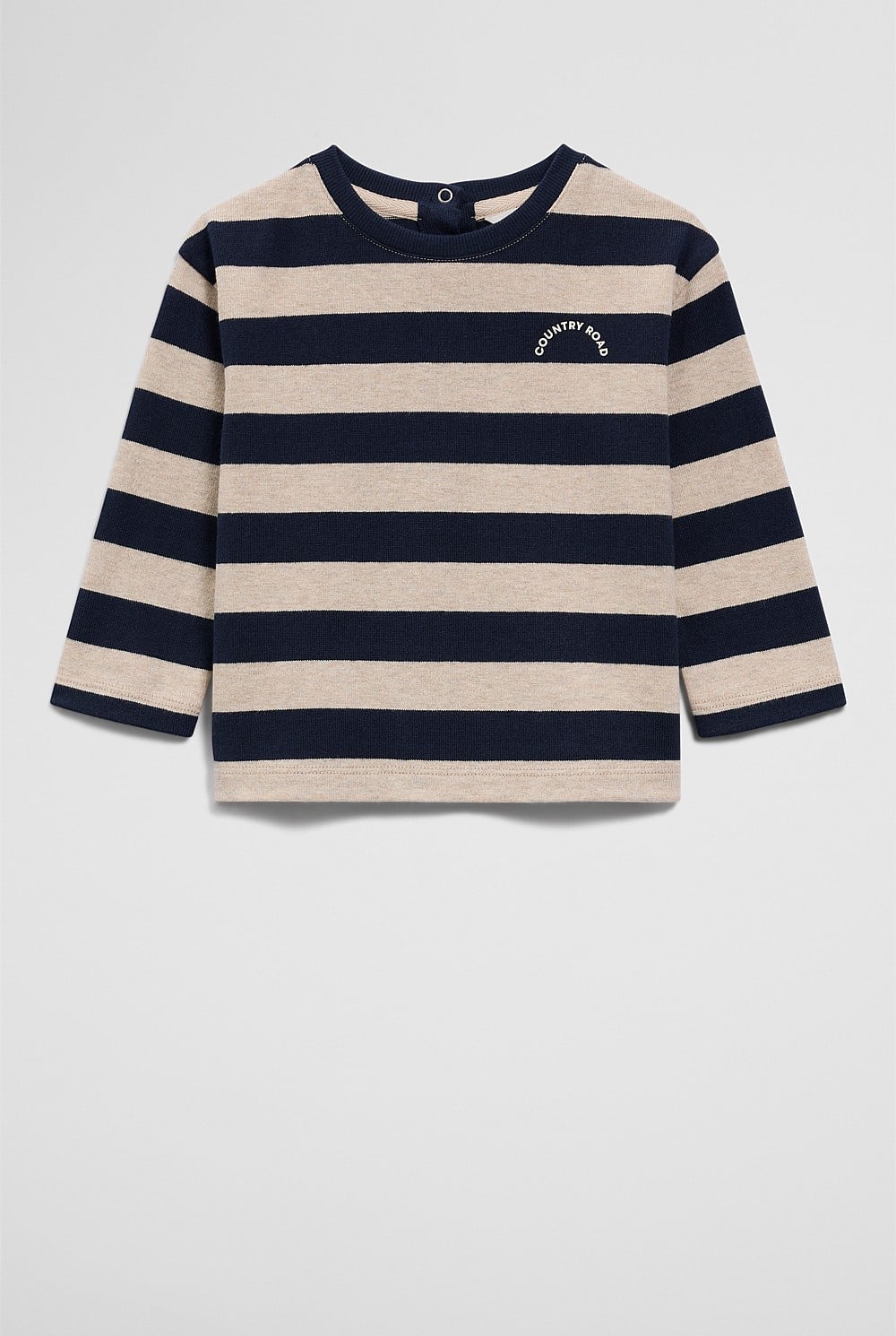 Textured Long Sleeve T-Shirt