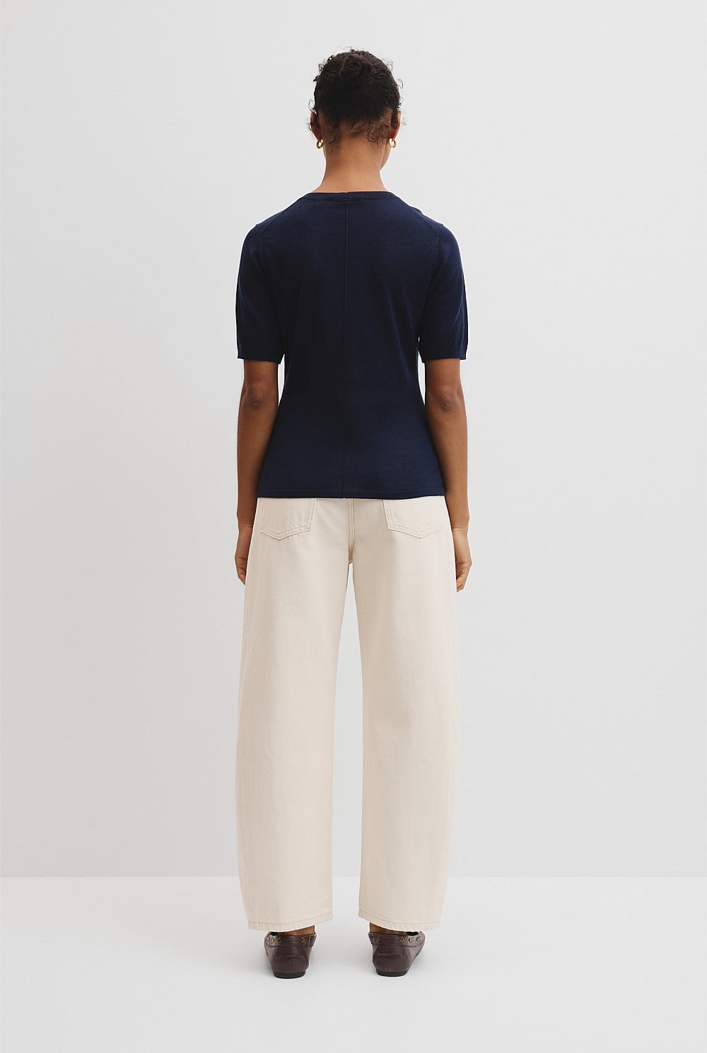 Merino Short Sleeve Knit T-Shirt