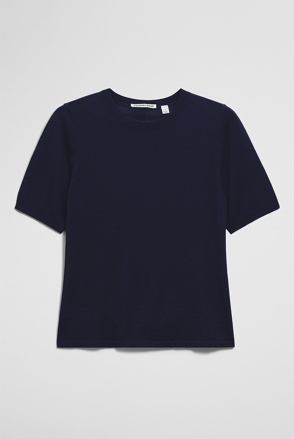 Merino Short Sleeve Knit T-Shirt