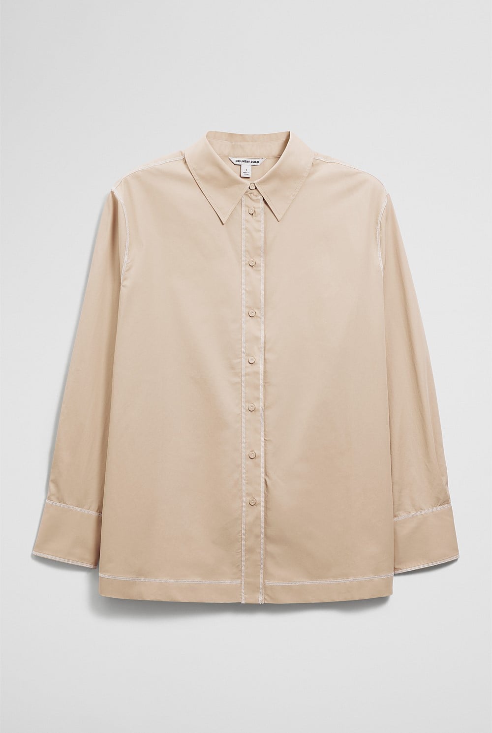 Contrast Stitch Shirt