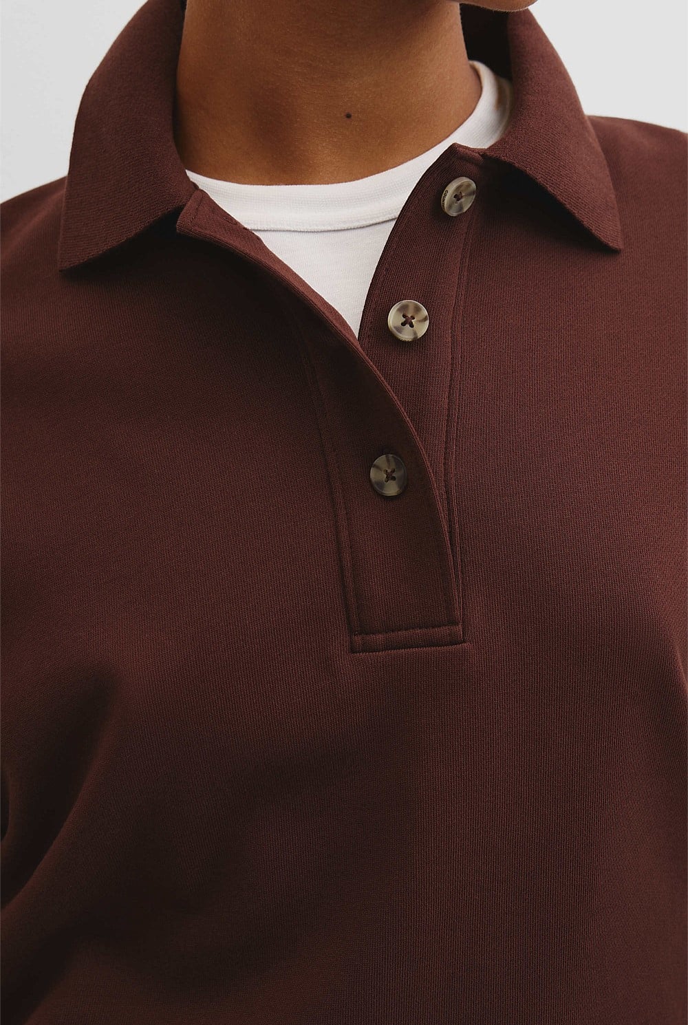 Australian Cotton Polo Sweat