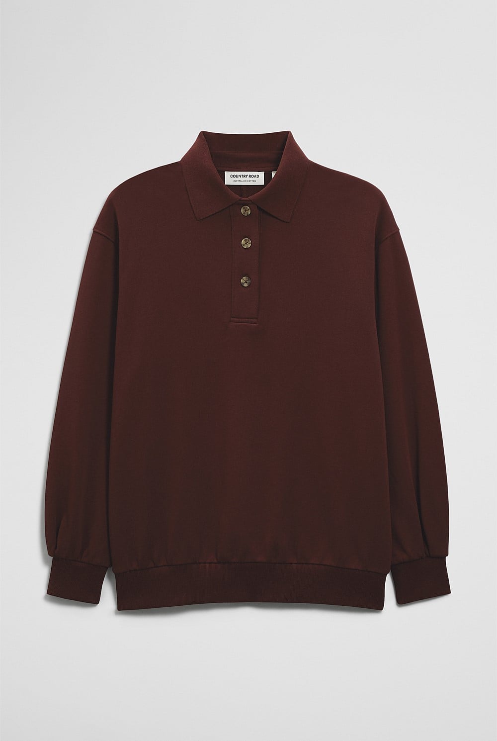 Australian Cotton Polo Sweat