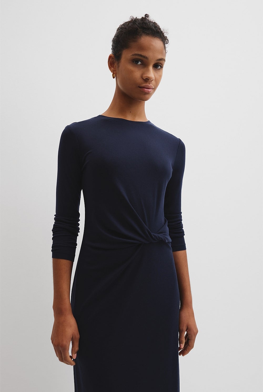 Tencel Jersey Twist Dress