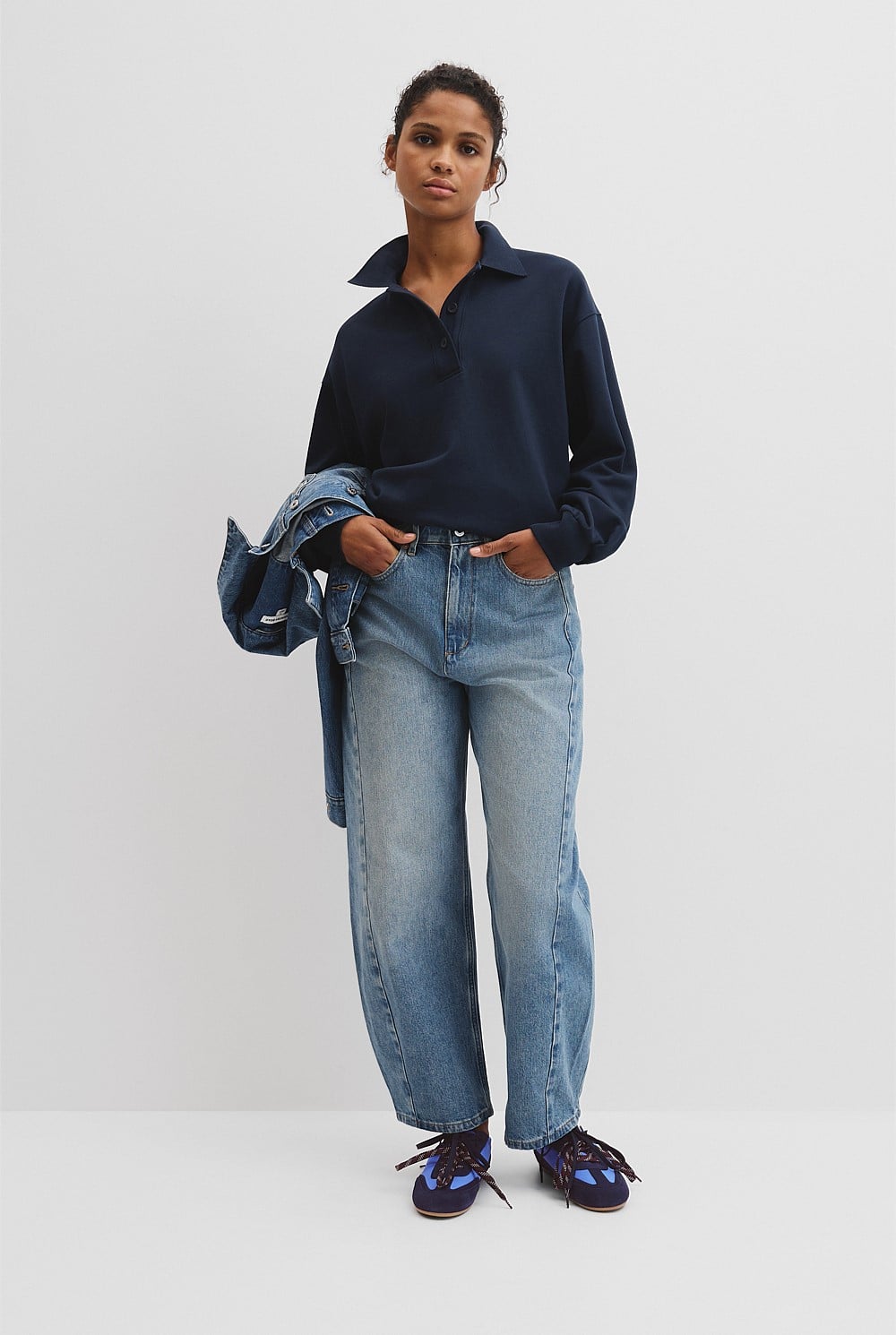 Australian Cotton Polo Sweat