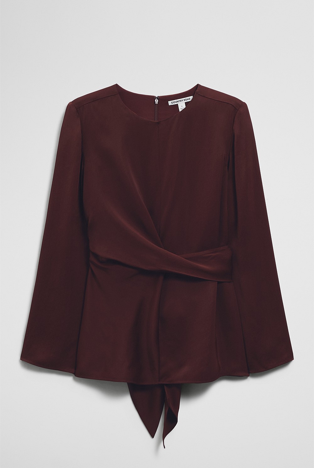 Twist Long Sleeve Blouse