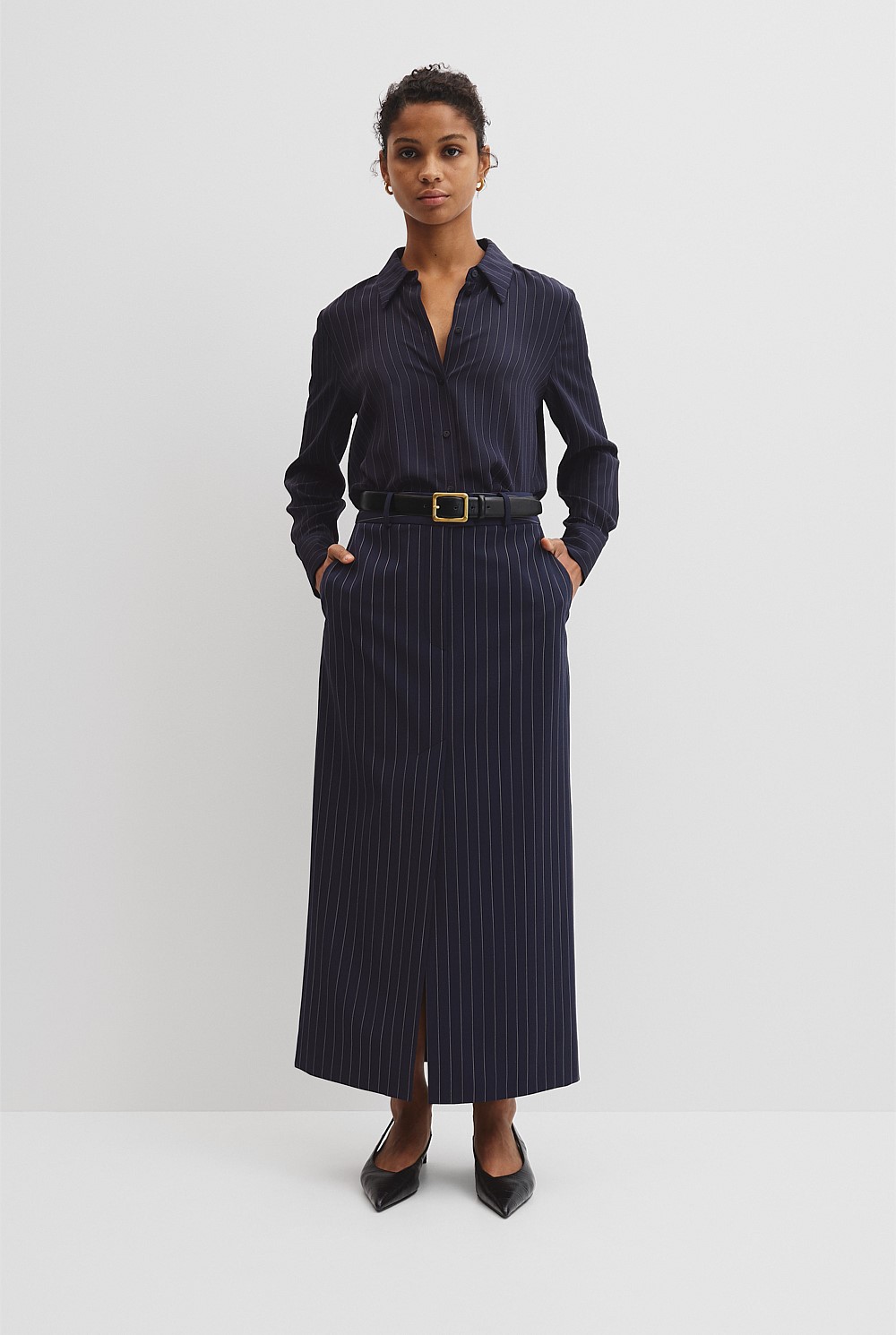 Pinstripe Shirt