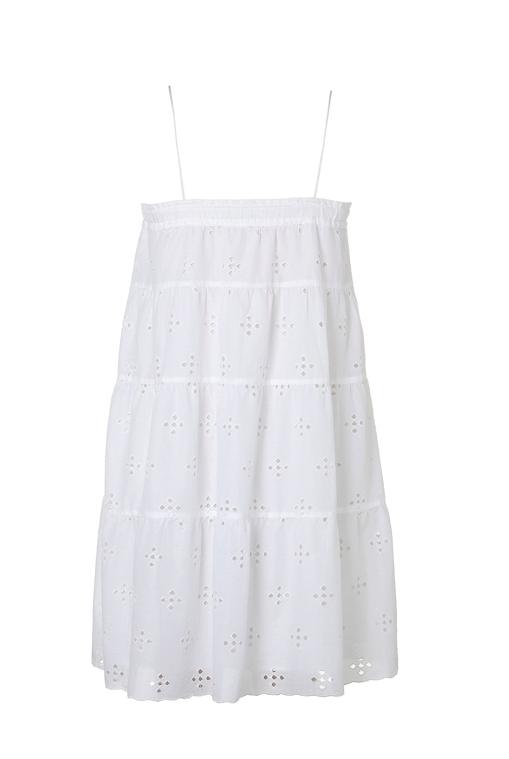 Sleeveless Broderie Nightie