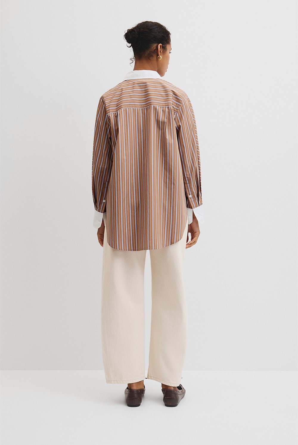 Dolman Striped Shirt