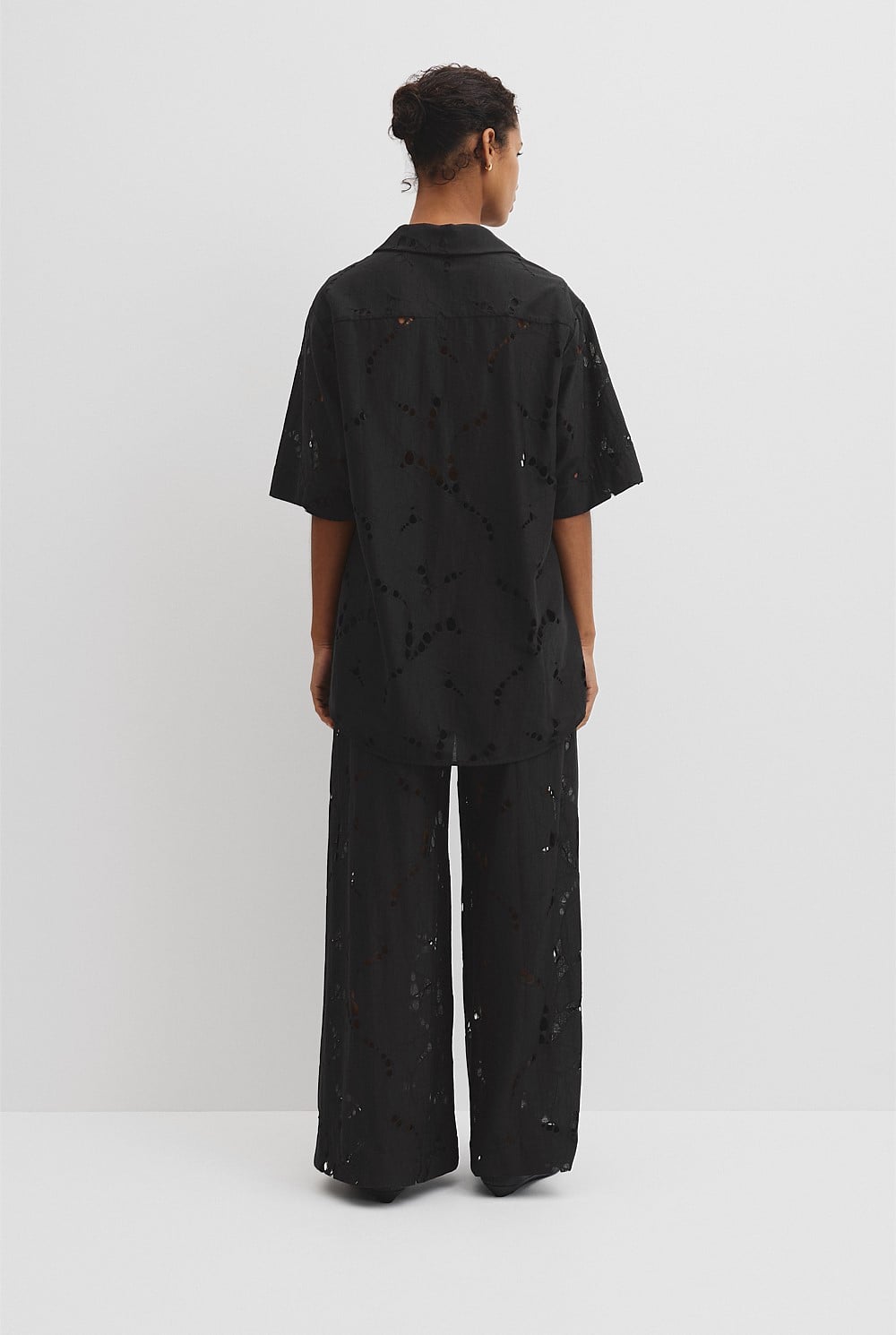 Lace Longline Shirt