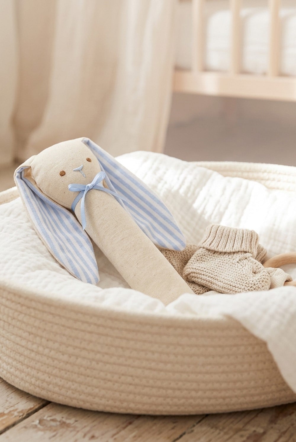 Bunny Rattle Squeaker