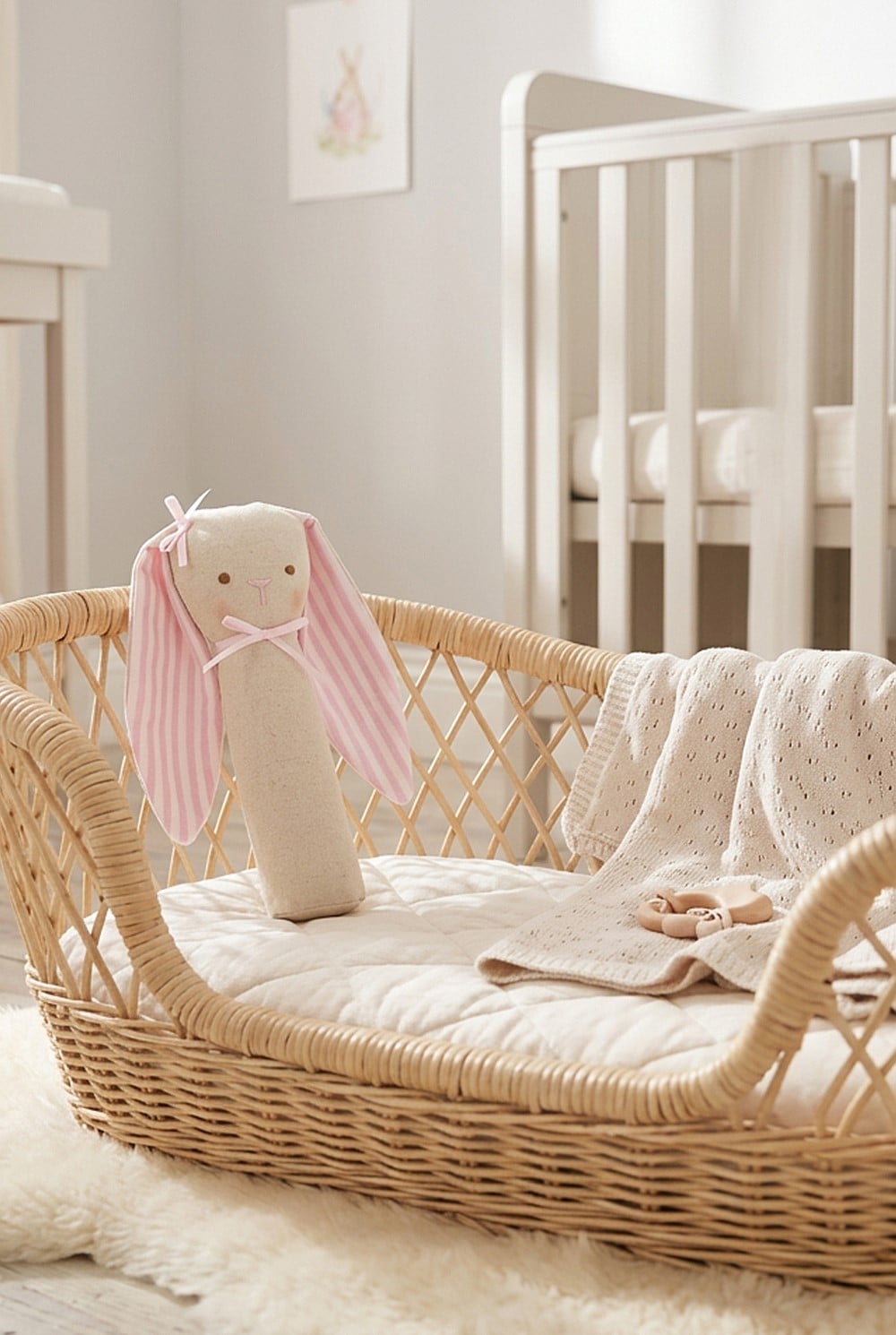 Bunny Rattle Squeaker