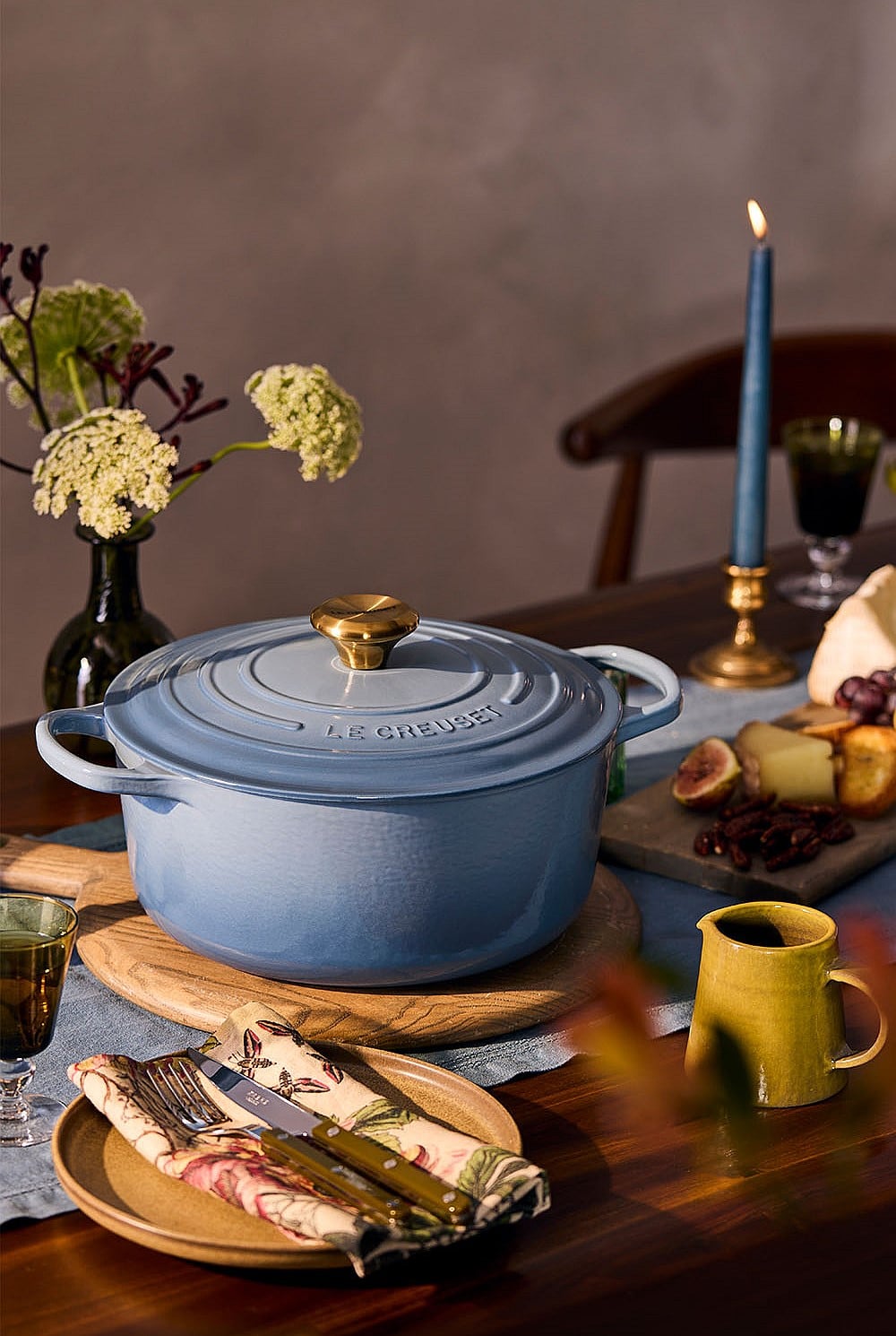Signature Cast Iron Round Casserole 26cm