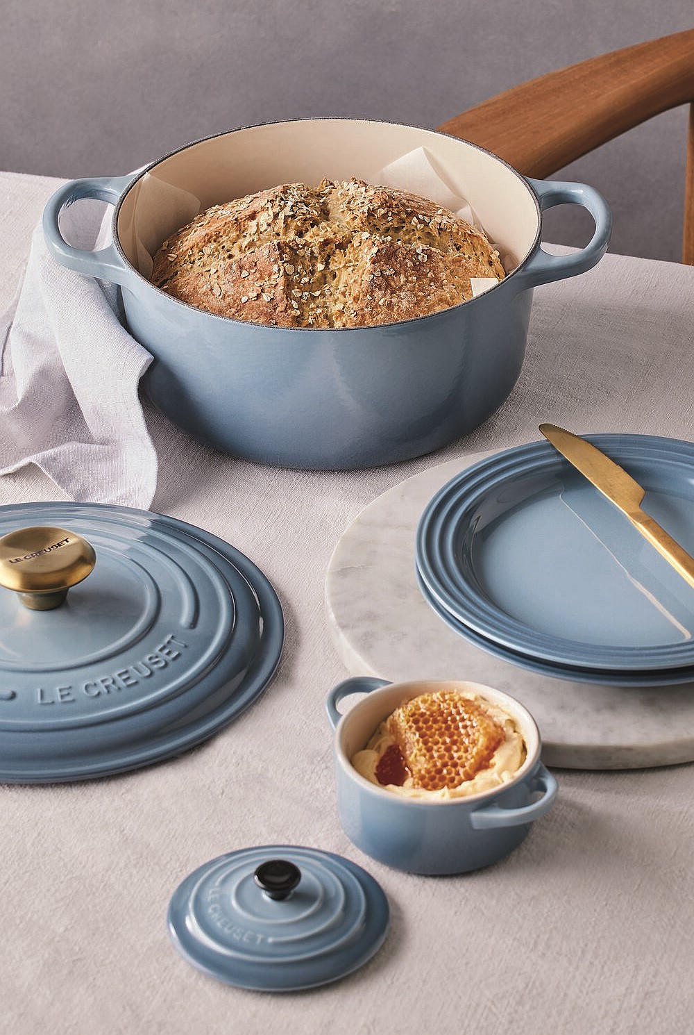 Signature Cast Iron Round Casserole 20cm