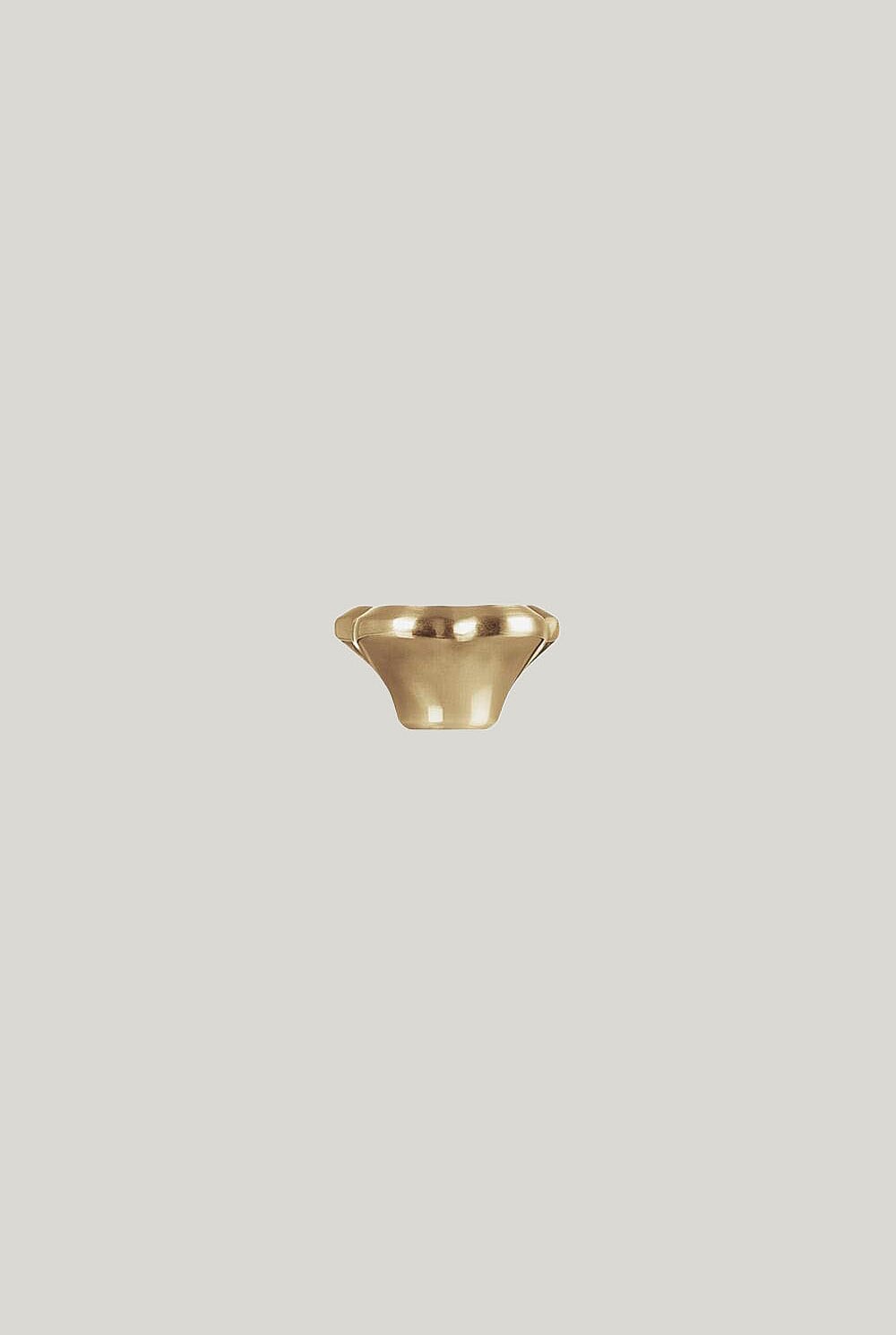 Light Gold Flower Knob 45mm Blister Pack
