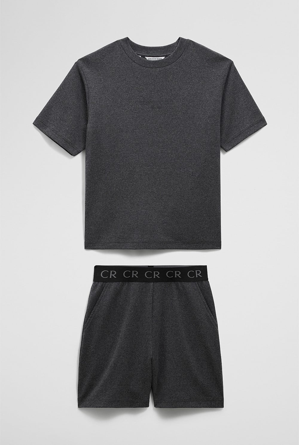 Teen Organically Grown Cotton Blend Short Sleeve Relaxed Pyjama Set