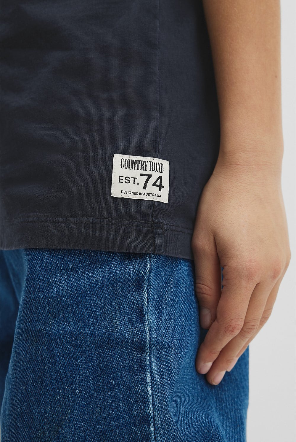 Teen Australian Cotton Relaxed Short Sleeve T-Shirt