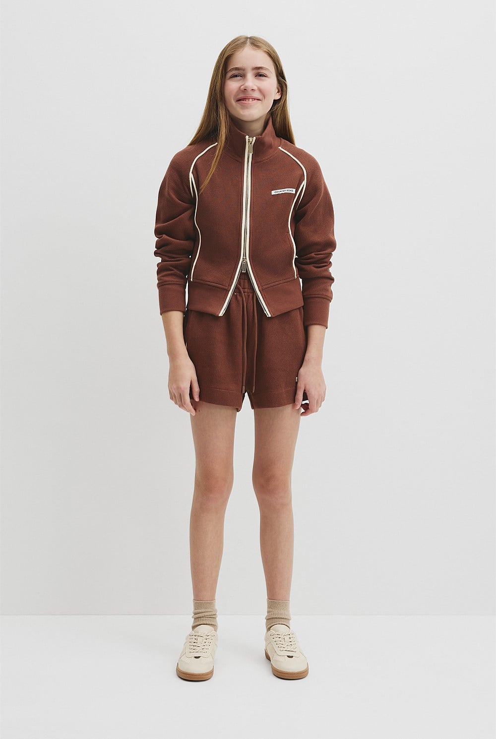 Teen Raglan Zip Through Jacket