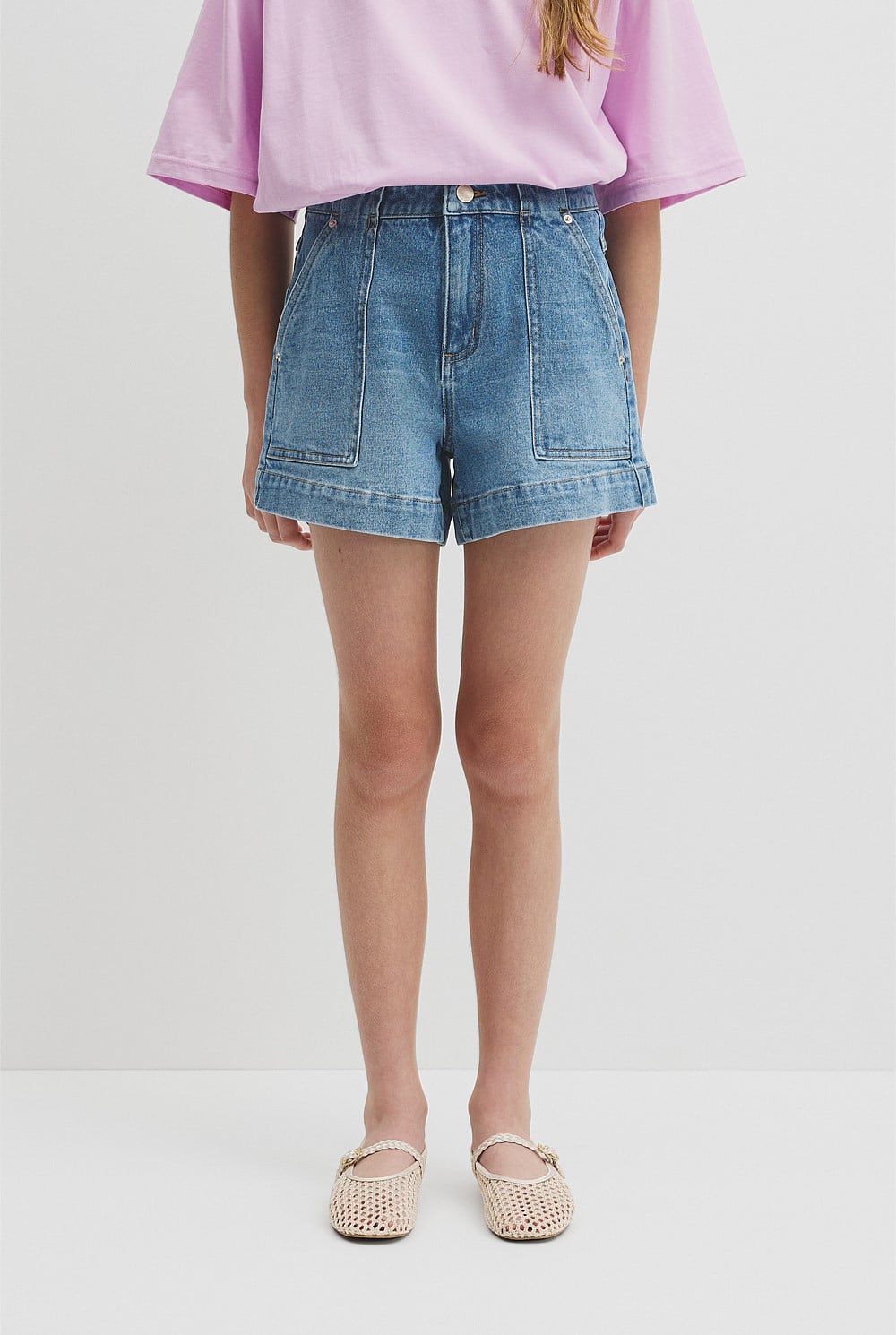 Teen Denim Short