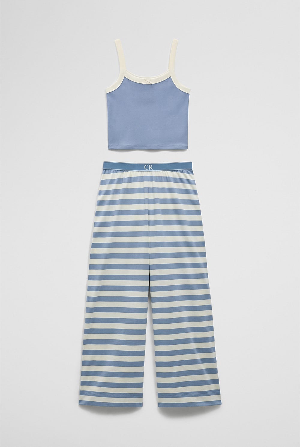 Teen Australian Cotton Sleeveless Cami Sleep Set