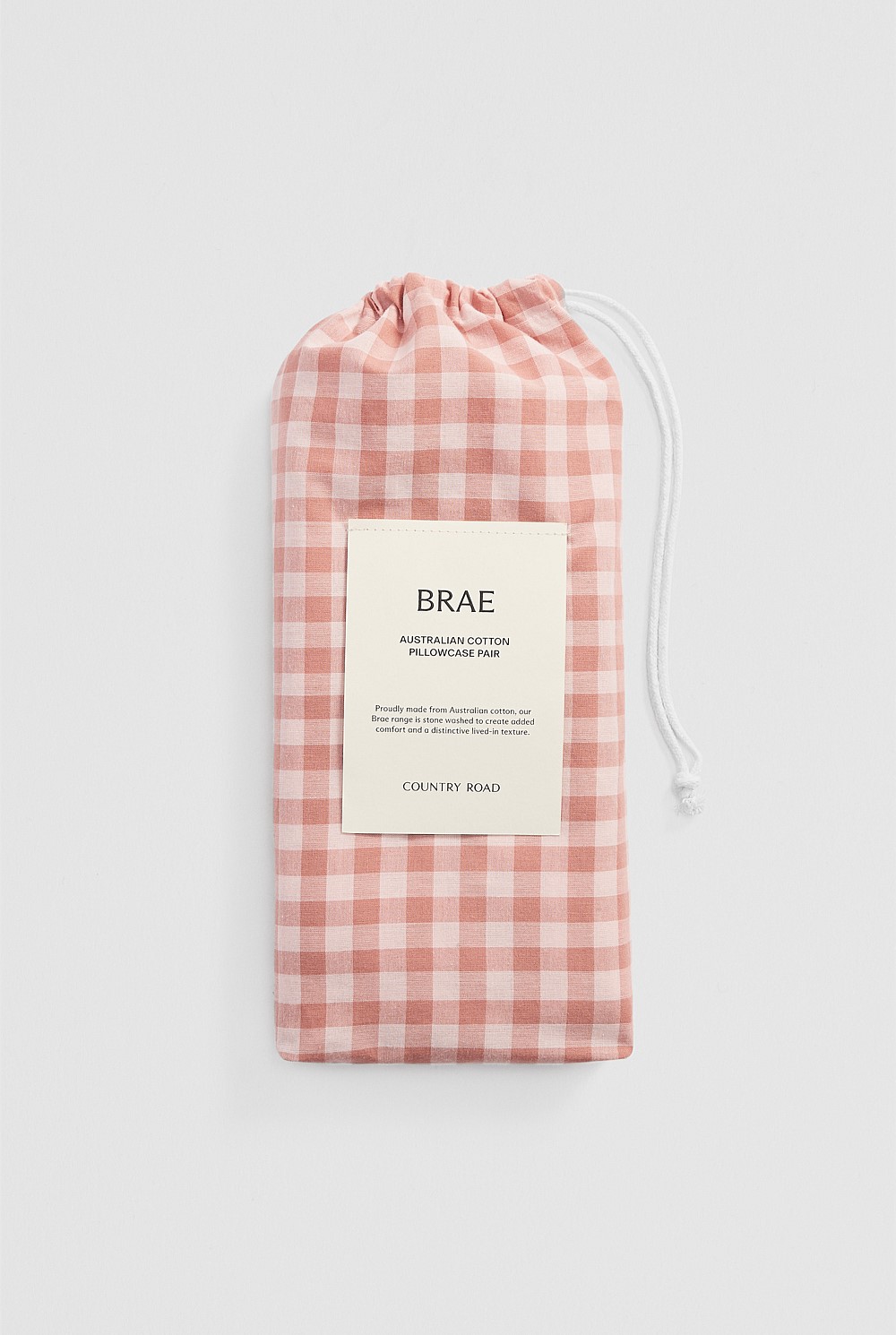 Brae Australian Cotton Pillowcase Pair